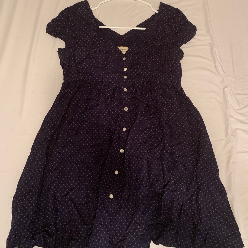Ralph Lauren Babydoll Button Dress Denim & Supply